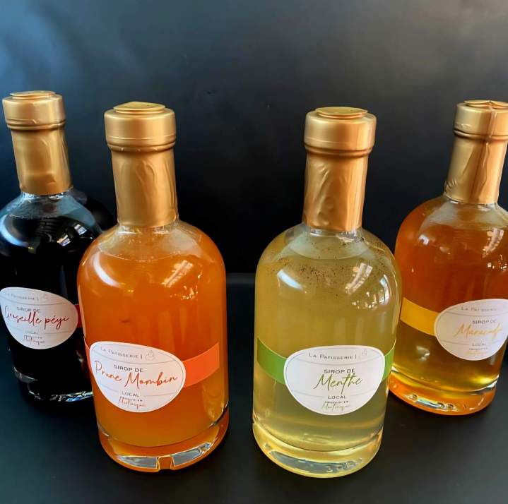 Sirops artisanaux Martinique